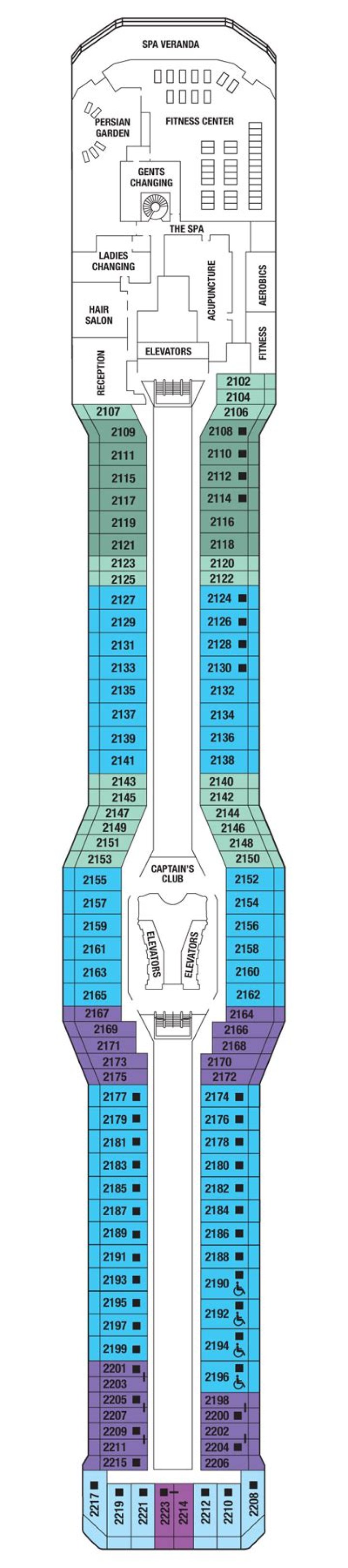 Celebrity Reflection Deck Plans | Celebrity Cruises