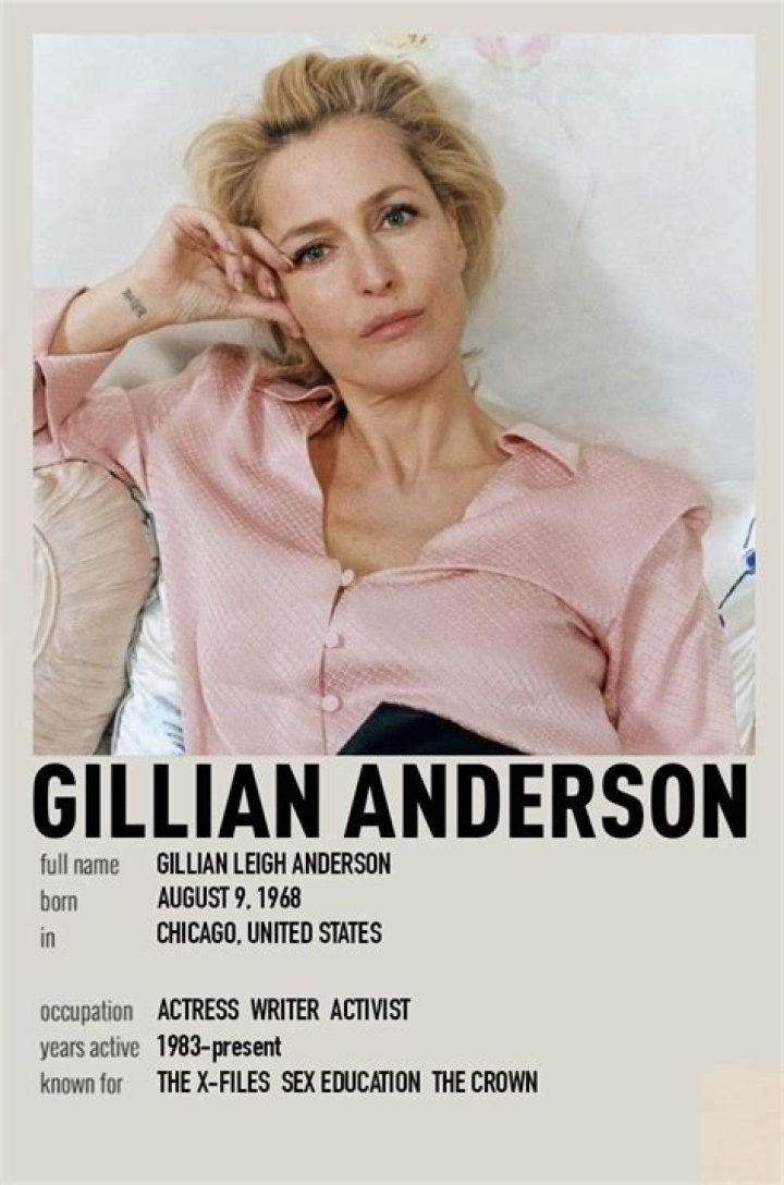 Gillian Anderson Poster G40462 - CelebPoster.com