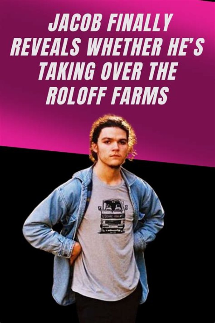 Jacob Roloff Taking Over The Family Farm?