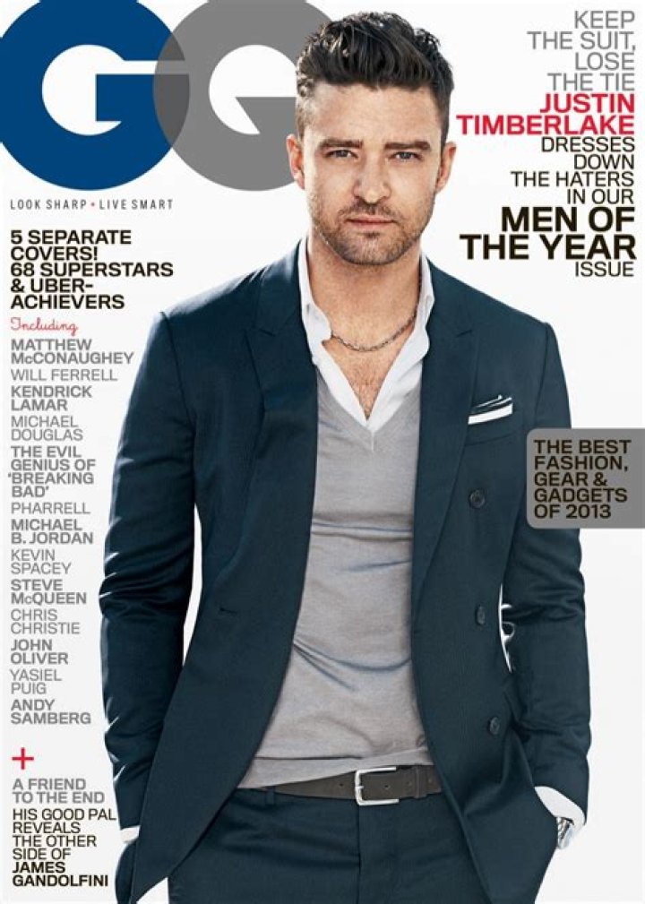 Justin Timberlake is Among GQ Men of the Year